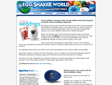 Tablet Screenshot of eggshakerworld.com